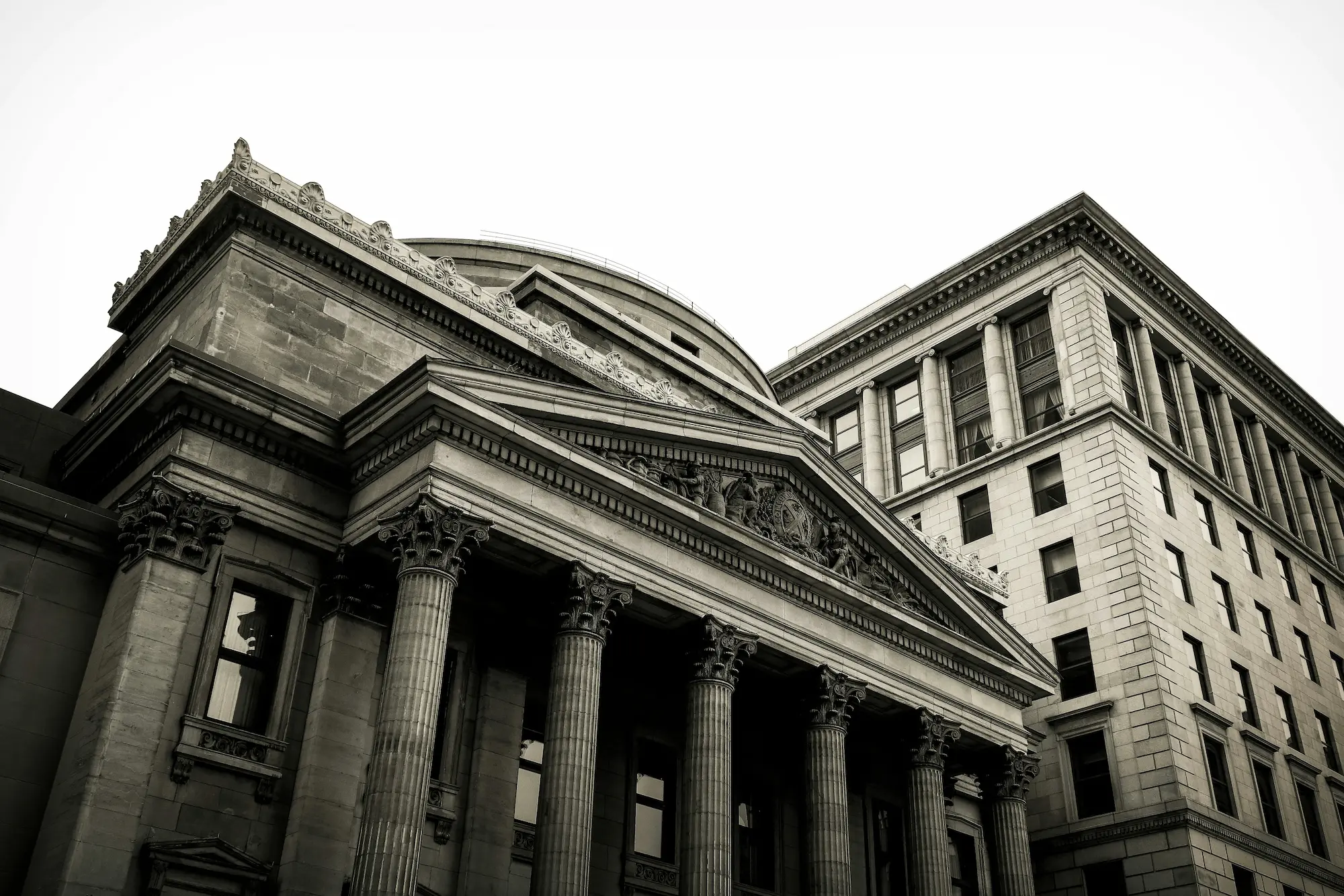 Classic bank building
